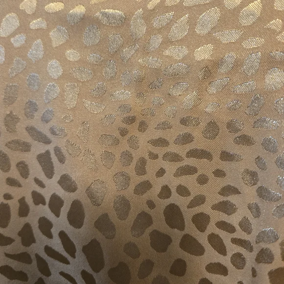 Chenault Gold Animal Print Blouse - Picture 4 of 5